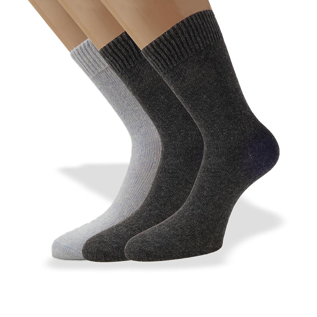 3 Paia - Calzini da donna e da uomo in Lana-Cashmere - Collezione Pasini Fashion ALBA - dinamiche e confortevoli