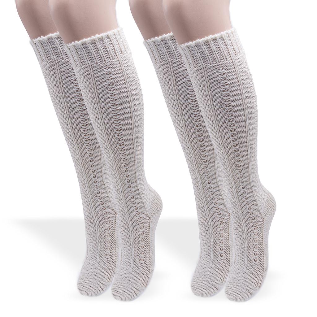 2 Paia - Calzettoni moda in Lana irrestringibile trattamento Basolan - Collezione ALASKA - eleganti calde e confortevoli